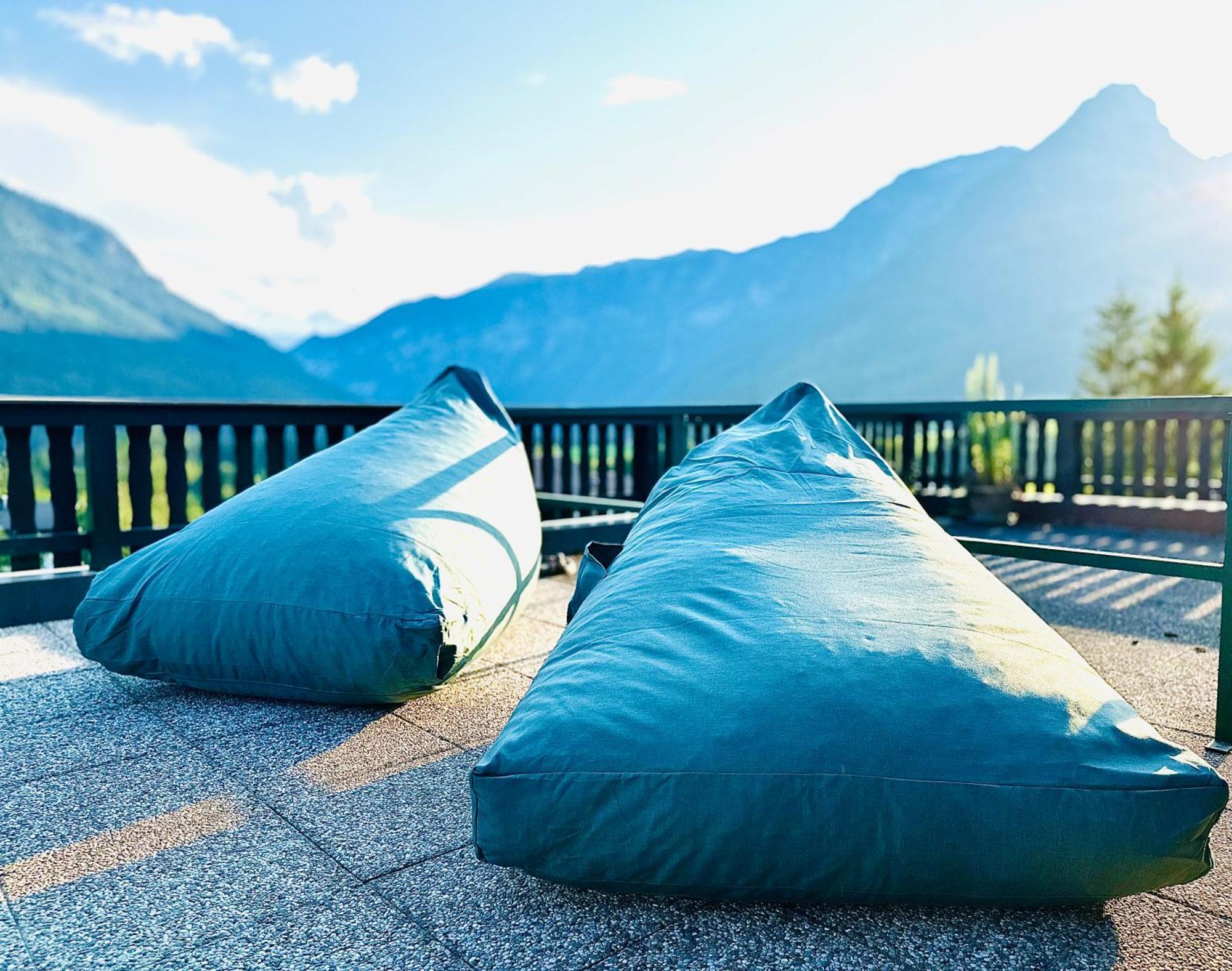 Das Alpenzeit Appartement Mit Just Private Terrasse (Adults Only) Bad Aussee Kültér fotó