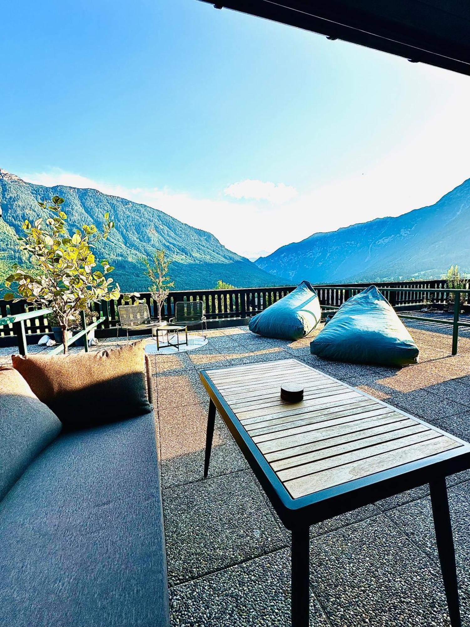 Das Alpenzeit Appartement Mit Just Private Terrasse (Adults Only) Bad Aussee Kültér fotó