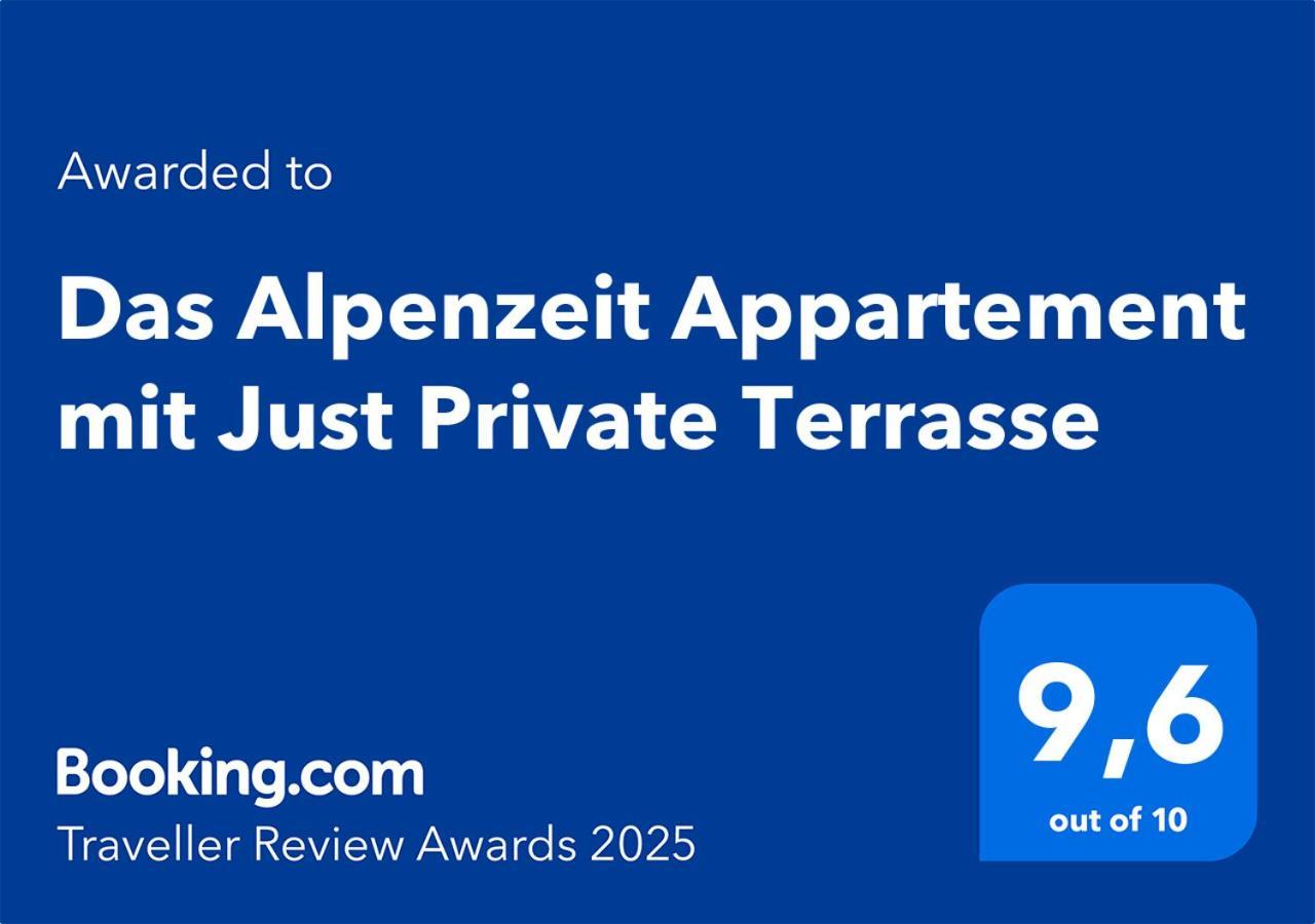 Das Alpenzeit Appartement Mit Just Private Terrasse (Adults Only) Bad Aussee Kültér fotó