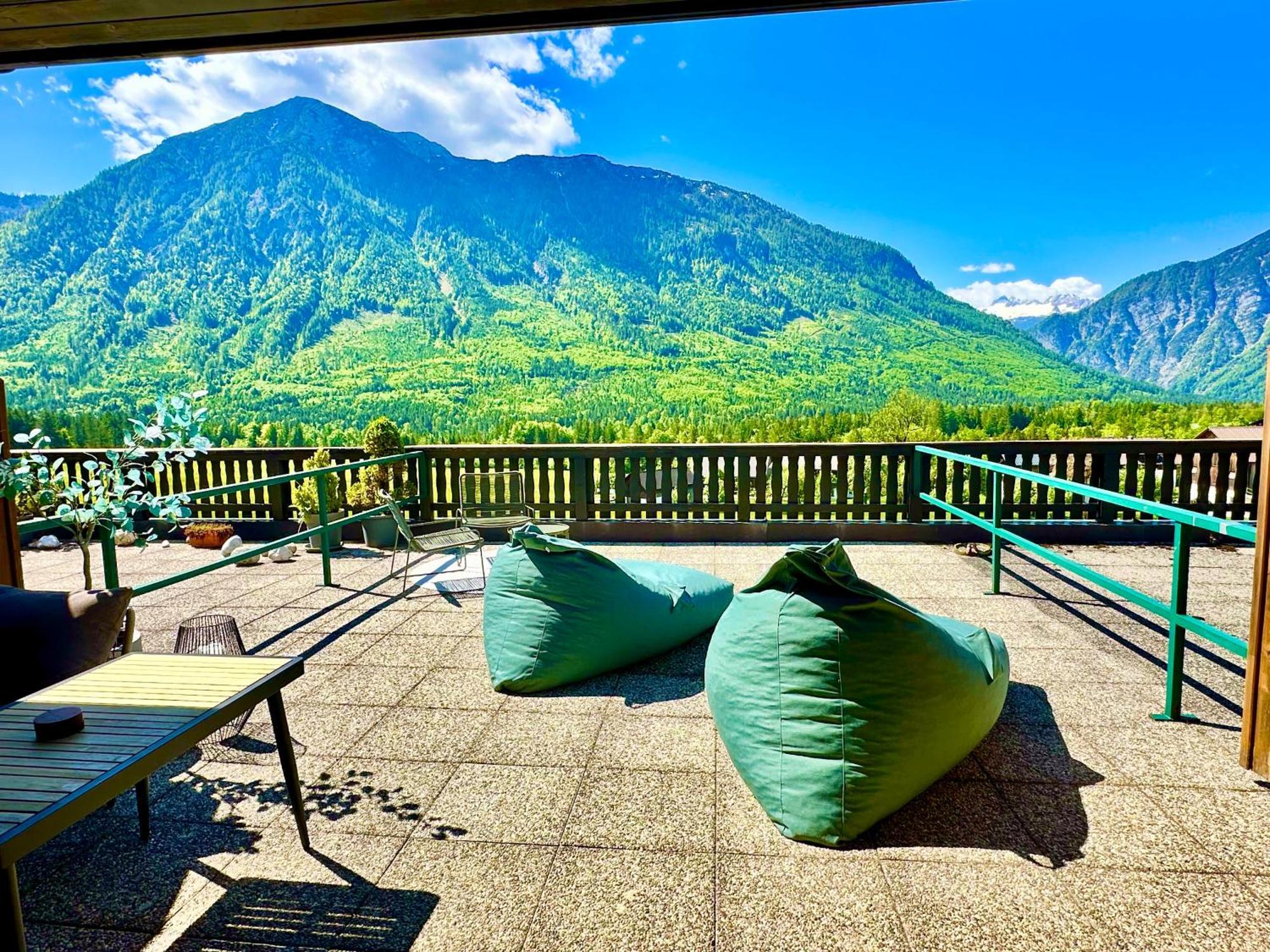 Das Alpenzeit Appartement Mit Just Private Terrasse (Adults Only) Bad Aussee Kültér fotó